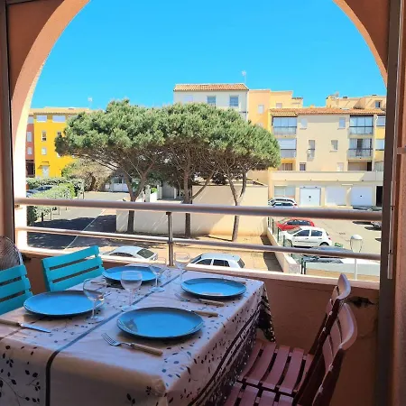 Apartment Moderne Avec Piscine, 200m - 4 Couchages, Cap D'agde - Fr-1-249-388
