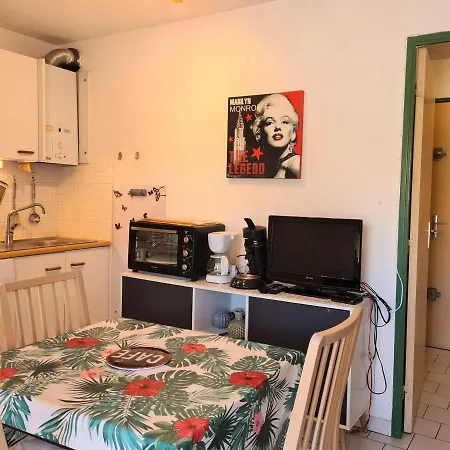 Moderne Avec Piscine, 200m - 4 Couchages, Cap D'agde - Fr-1-249-388 *